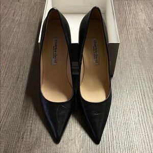 Charles David Black Stiletto Heels (Drift pumps)